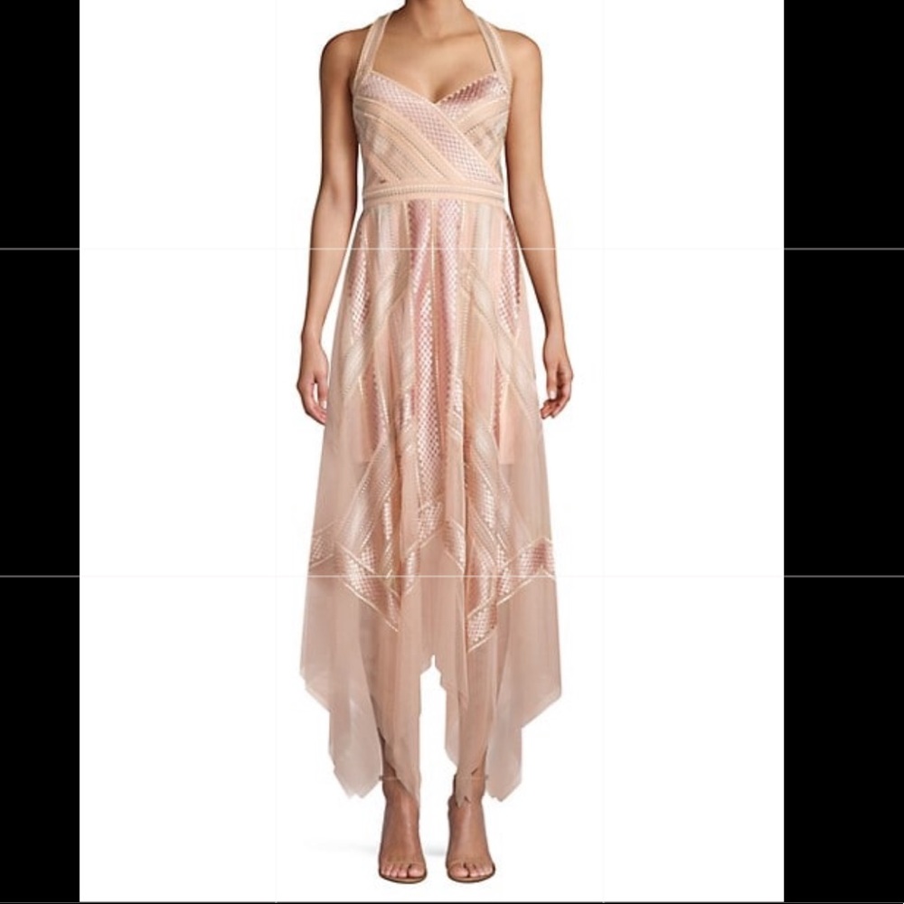 BCBGMAXAZRIA
Metallic Midi Dress